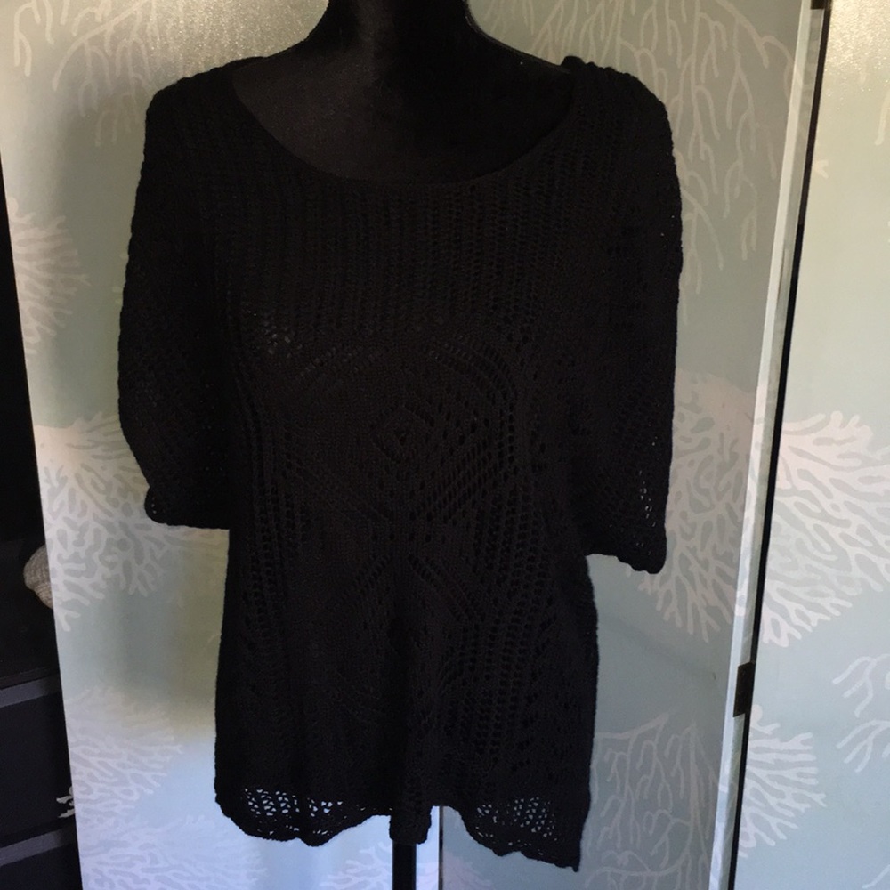 Ny&co black knit sweater